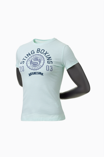 STING Womens Pure Boxing Tee Baygreen
